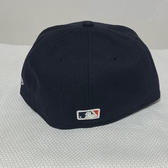 Houston Astros Baseball Hat New Era 59Fifty Navy Blue Fitted 6 7/8 On Field MLB - Picture 2 of 8